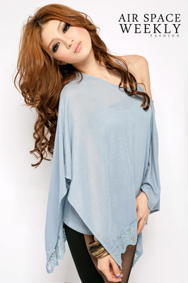 【免费加盟代理服装一件代发 新产品免费代理 宽松两件套T恤73622】价格,厂家,图片,女式T恤,上海业特贸易-